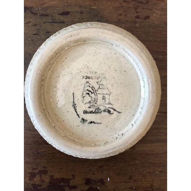 English Antique English Stoneware Match Striker For Sale - Image 3 of 4