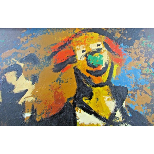 Carlo of Hollywood Anto Framed Oil on Board Painting 1960s For Sale In Miami - Image 6 of 11