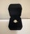 Metal 1950s 14k Yellow Gold Approx 1.25ctw Vs1 Vs2 Diamond Engagement Ring by Benati, Size 7 For Sale - Image 7 of 8