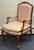 1980s Vintage Louis XV Upholstered Fauteuil Armchairs - A Pair For Sale - Image 5 of 11