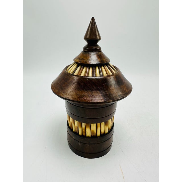 Vintage Porcupine Quill Box For Sale - Image 4 of 7