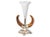 Late 19th Century Victorian Natural Stag Horn & Silverplate Vase For Sale - Image 5 of 6