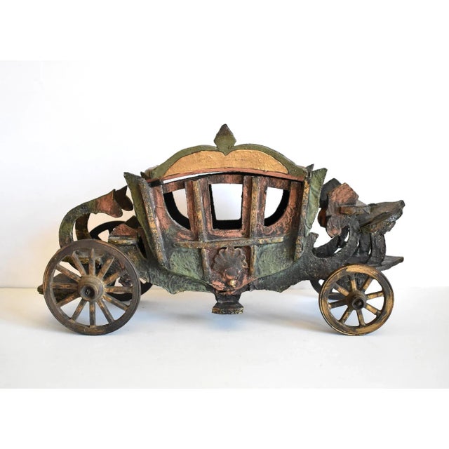 Antique Carriage Chocolate Display For Sale - Image 4 of 13