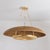 Contemporary Hudson Valley Lighting Oaklyn 48 in. 6 Light Chandelier in Vintage Gold Leaf Finish For Sale - Image 3 of 4