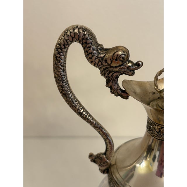 Metal 1950's Vintage Brandy Decanter For Sale - Image 7 of 9