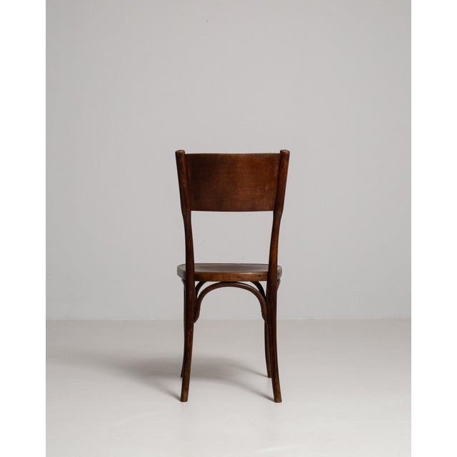 Early 20th Century France Tan Wood Lounge Chair For Sale - Image 10 of 11