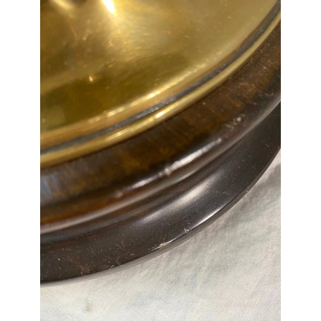 Metal Vintage Lamp With Snake Arms on Urn For Sale - Image 7 of 11