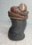 Crafted with a keen eye for detail, this vintage vase silhouette sculpture embodies the essence of brutalist design. The...