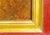 Textile Signed Phyllipa, Maasai Herder Oil Painting, Red & Ochre For Sale - Image 7 of 8