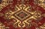 1990s Bohemian Super Kazak Red/Beige Wool Rug For Sale In New York - Image 6 of 9