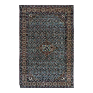 Antique Tehran Rug 4'5'' x 6'11'' For Sale