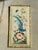 Chinoiserie Vintage Chinoiserie Embroidered Silk Panel in Faux Bamboo Frame For Sale - Image 3 of 12