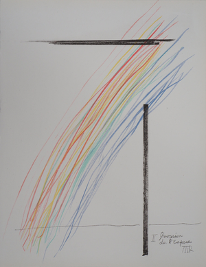 Man Ray, Invasion de l'espace, Lithograph