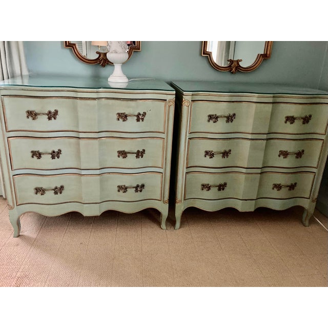 Pair Painted Chest of Drawers Chairish