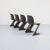 A set of 4 space age ‘kangaroo’ or ‘z chair’ dining chairs designed by german designer ernst moeckl for horn collection....