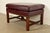 Hancock & Moore Chippendale Wingback Leather Lounge Chairs With Ottoman For Sale - Image 11 of 15