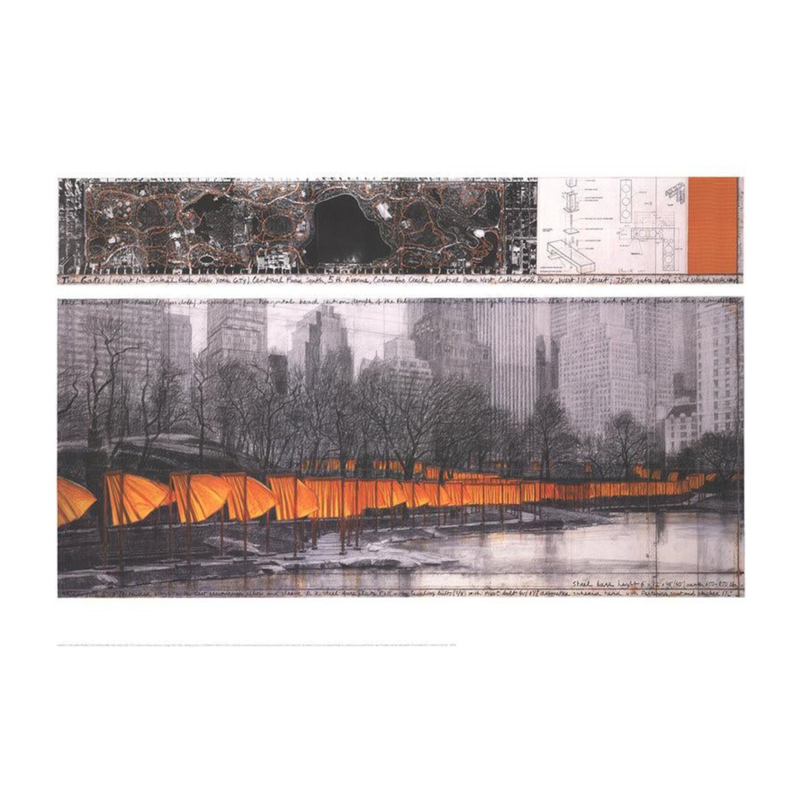 Lithographie Offset Javacheff Christo - Musée D'Art Moderne Emballé, 1968 - 33,5 X 22,5
