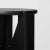 Contemporary Black Stool by Kristina Dam Studio For Sale - Image 3 of 7