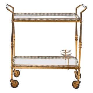 1920s French Art Deco Bar Cart For Sale