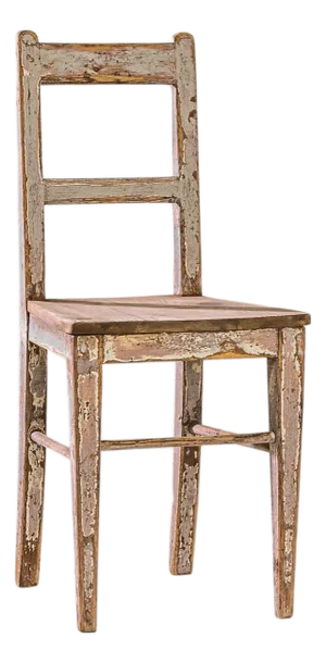 1900s Central European Wooden Accent Chair