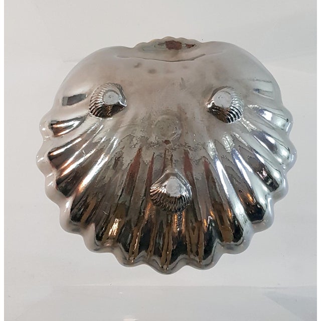 Large Vintage Ceramic Clam Shell Bowl from San Marco For Sale - Image 6 of 9