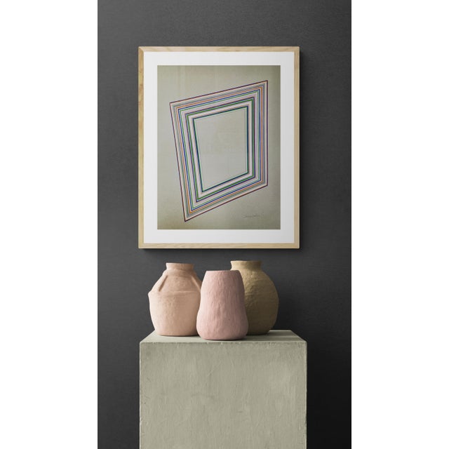2020s Original Contemporary Abstract Geometric Drawing 1 by Sarah Vaaler For Sale - Image 5 of 5