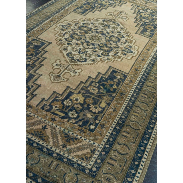 Brown Turkish Vintage Rug 5'11" x 9'8" #20694 For Sale - Image 8 of 8