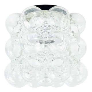 Mid-Century Space Age Bubble Glass Ceiling Lamp by Helena Tynell for Limburg, Germany, 1960s For Sale