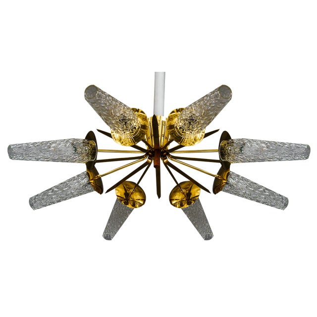 Sputnik Chandelier from Rupert Nicole, 1950s For Sale