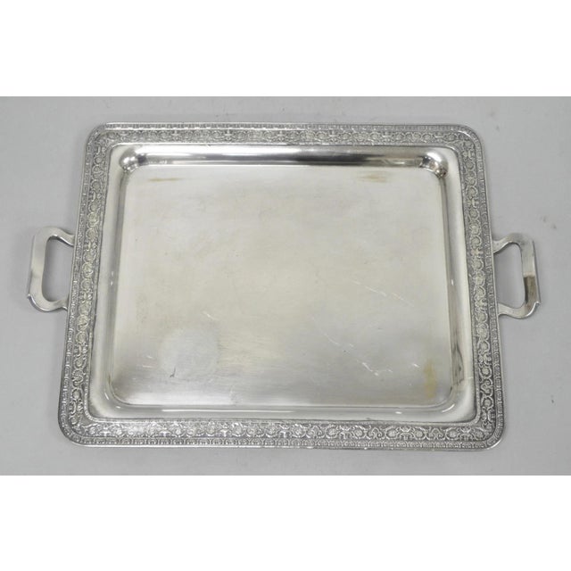 Antique Bernard Rices Sons Antique Edwardian Silver Plated Tea Service, 5 Pc Set For Sale - Image 14 of 18