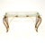 Vintage Italian Brass and Glass Console Table, 1960s For Sale - Image 12 of 12