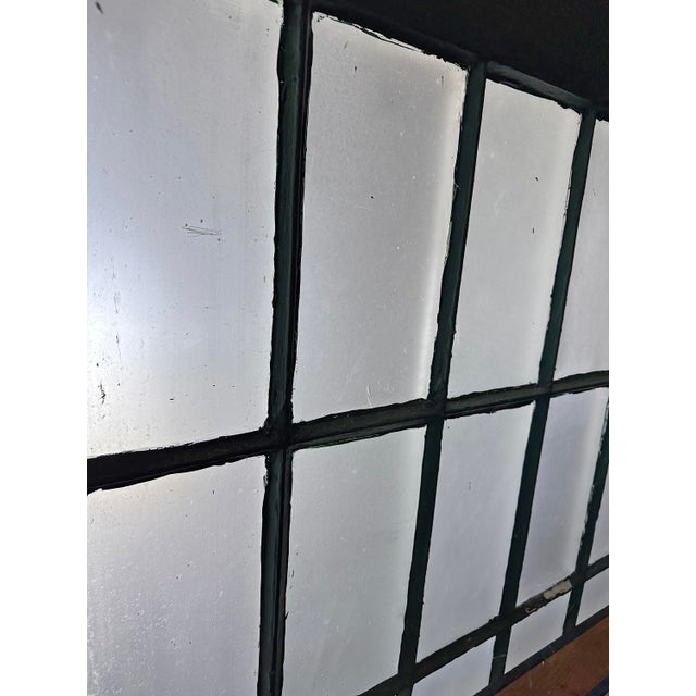 Early 20th Century Antique Arched Double Hung Window For Sale - Image 5 of 7