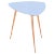 Small Blue Table, 1950s For Sale