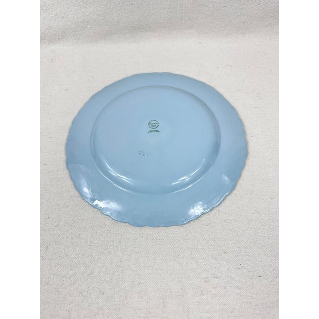 Wedgwood Vintage Wedgwood Embossed Queensware Plate For Sale - Image 4 of 7