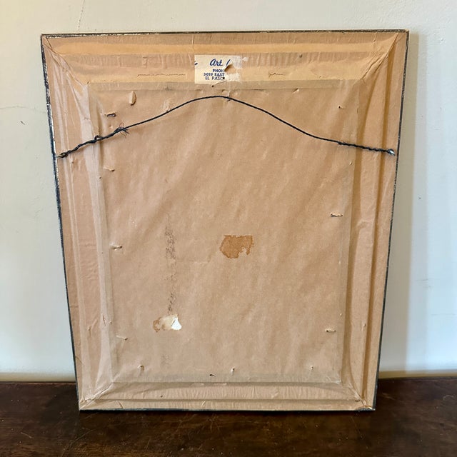 1960s Manuel Acosta (1921-1989) Portrait of a Boy For Sale - Image 5 of 5