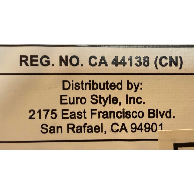 Pop Art Euro Style Isabelle Orange Counter Stools, Pair For Sale - Image 3 of 12