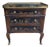 Chinoiserie Painted Three Drawer Chest, Commode, End Table, Maitland-Smith For Sale