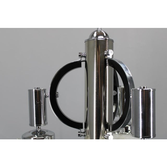 1970s Italian Gold Glass Chandelier, 1970s For Sale - Image 5 of 13