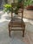 Wonderful pair of exquisite McGuire bamboo and rattan side chairs. Perfect for small spaces, or for an elegant downsizing....