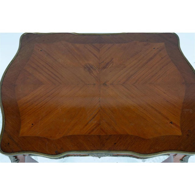 Age: 1850 - 1900 Furniture Style: Louis XV (1730 - 1770) Overall Dimensions: 27 3/4 inches wide; 20 1/4 inches deep; 24...