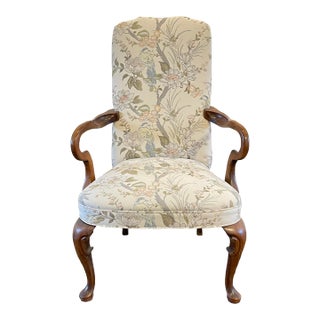 1980s Attributed to Pennsylvania House Gooseneck Chair For Sale