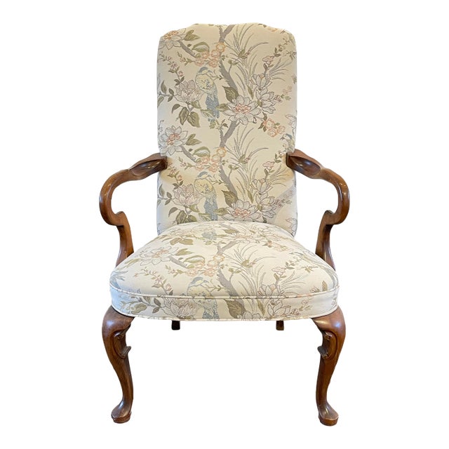 1980s Attributed to Pennsylvania House Gooseneck Chair For Sale