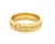 Transparent Mid 20th Century Tiffany T Diamond 18k Yellow Gold 5.5mm Wide Band Ring Size 9.5 For Sale - Image 8 of 9