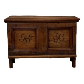 Late 19th Century Larch Chest For Sale