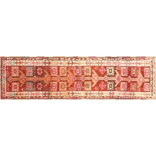 1960s Turkish Oushak Runner For Sale