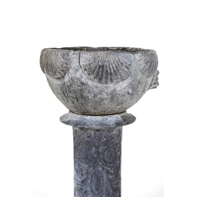Victorian Lead Garden Planter For Sale - Image 6 of 12