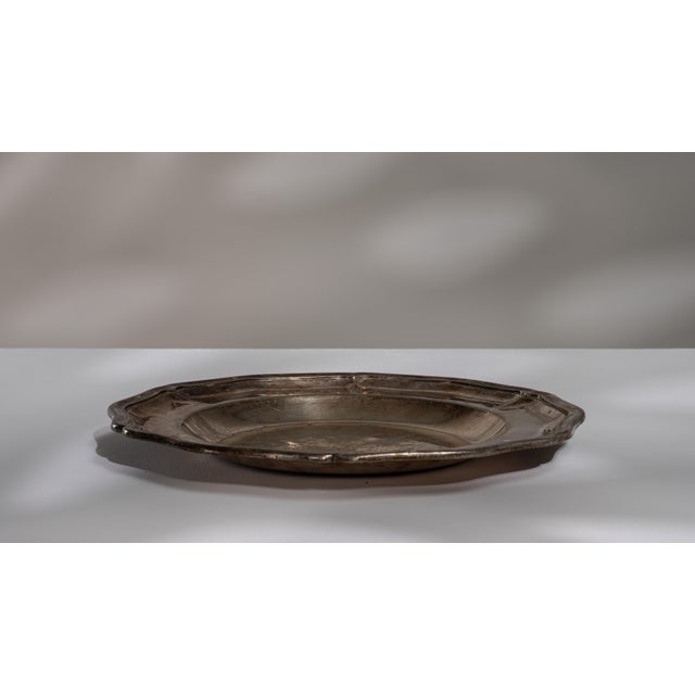 Early 20th Century Early 20th Century France Silver Platter For Sale - Image 5 of 15