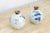 Asian Pair of Hand-Painted Blue & White Porcelain Vases For Sale - Image 3 of 6