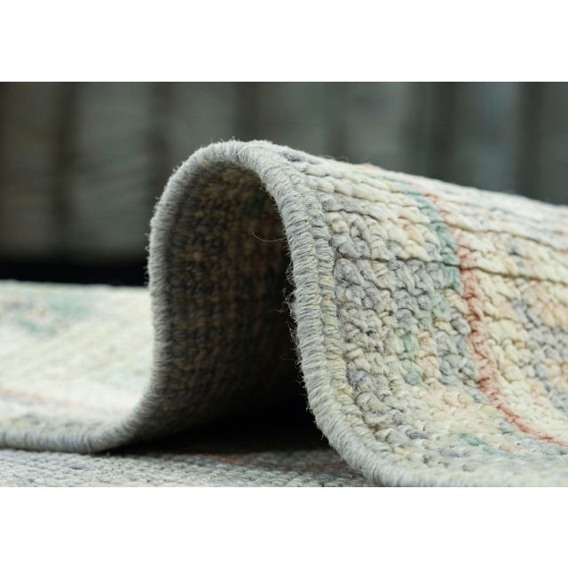 Textile Turkish Oushak Runner Rug 2'10" x 10' #17962 For Sale - Image 7 of 8