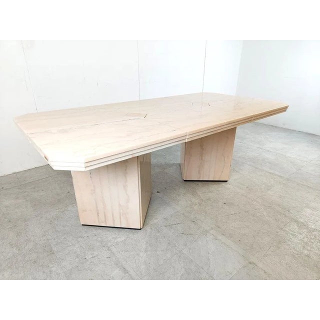 Vintage Marble Dining Table, 1970s For Sale - Image 9 of 12
